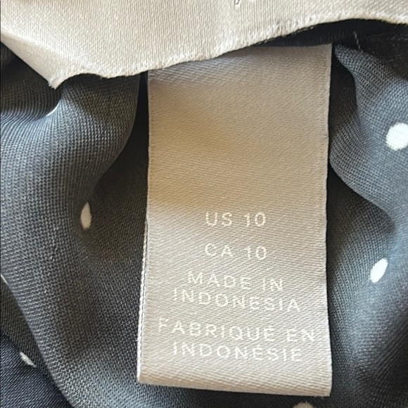 H&M Black Polka Dot Mini Dress - Picture 6 of 10